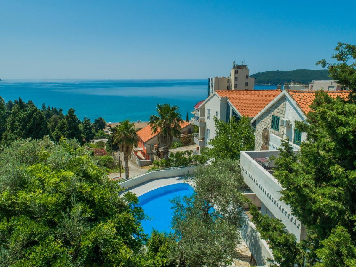 The Turtles Garden Villa Bečići Exteriör bild